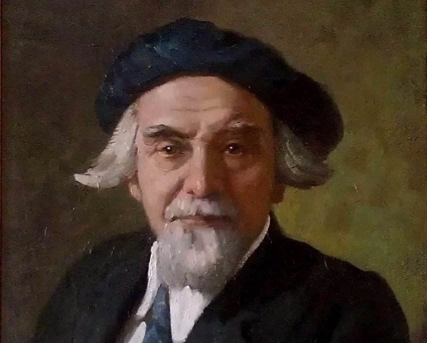 Н.А. Бердяев, портрет. Худ. Попов.  Центр DEIMS